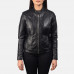 Kelsee Black Leather Jacket